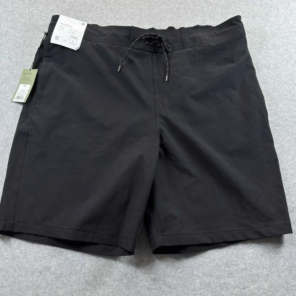 Men's 9'' Board Shorts - Goodfellow & Co UPF 50+ Quick Dry SZ XL